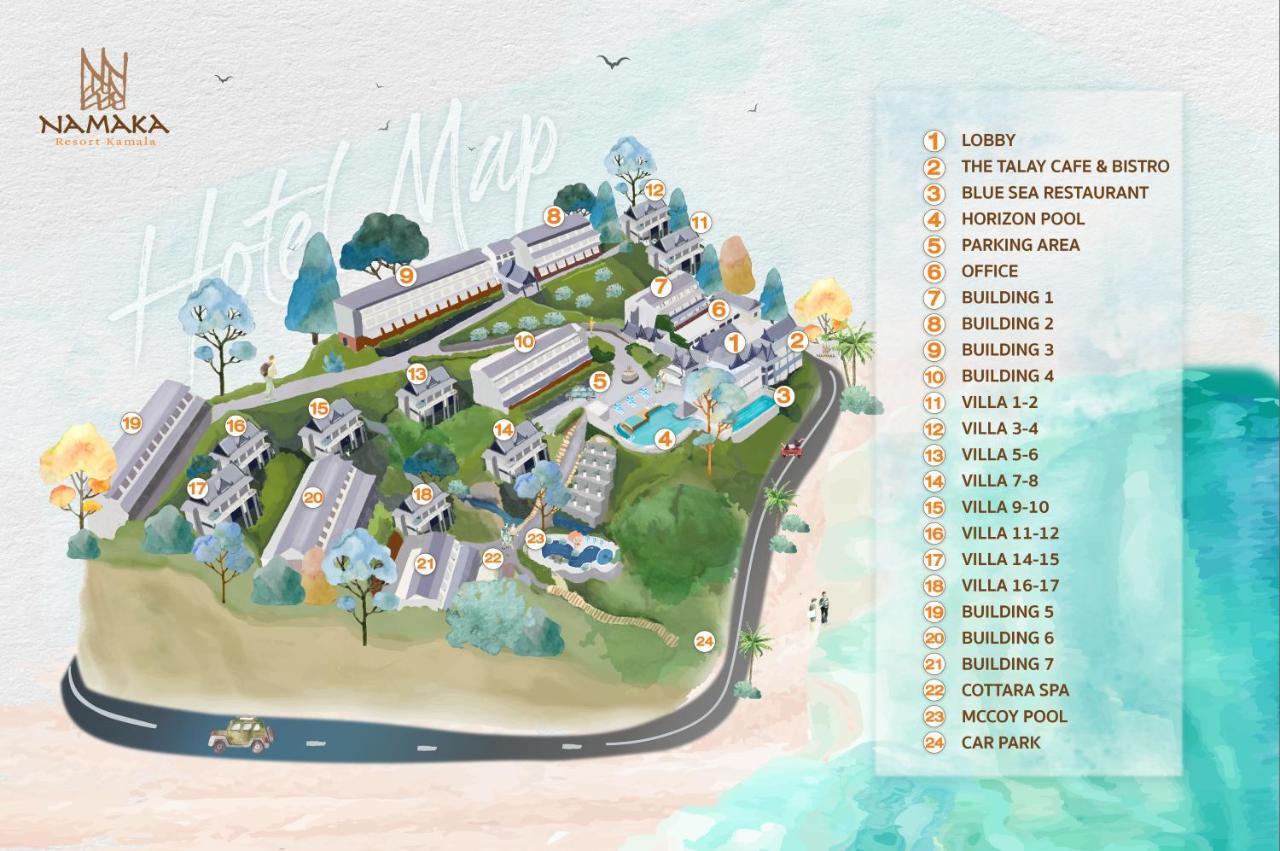 Namaka Resort Kamala Exterior photo Location map